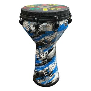 جیمبی طرح رمو آبی سایز 14 Djembe Remo