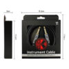 کابل ویدرام و پرکاشن الکترونیکی برند کرلین سری Kirlin Cable IP-221GMG 3M-BKE