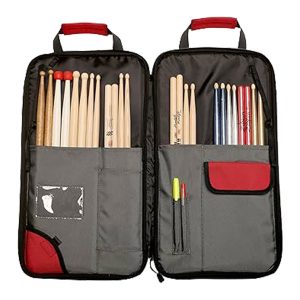 کیف درام استیک ویک فرث مدل Vicfirth Stick Bag Grey with Red Trim SBAG4