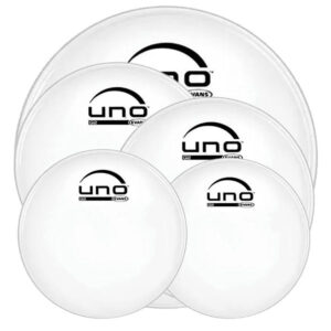 پک پوست درامز اونس سایز Evans UNO Clear Standard Tom Drumhead Pack 10-12-14-14-20
