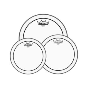 پک پوست درامز رمو سایز Remo Pinstripe Clear Standard Tom Drumhead Pack 10-12-16